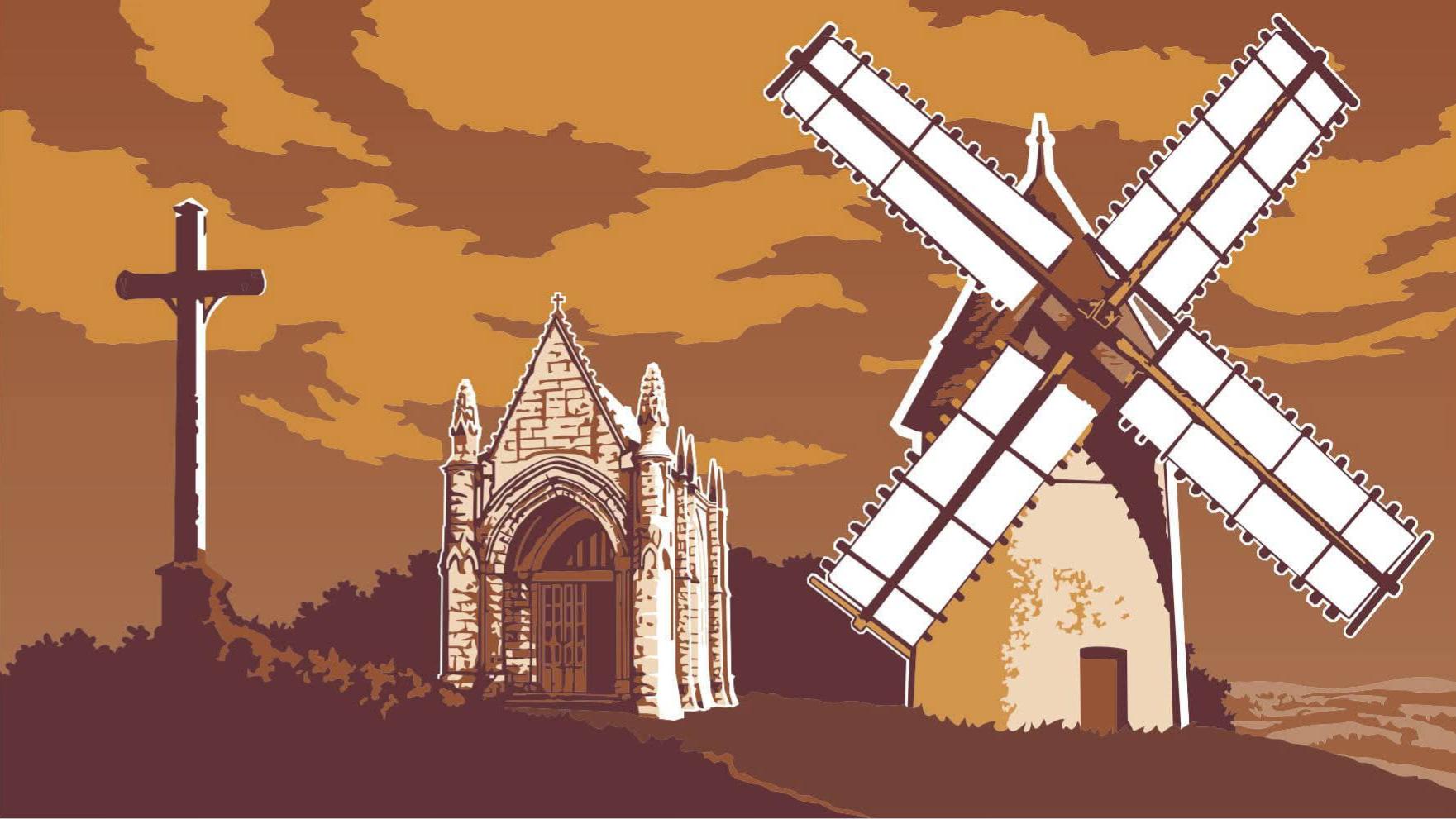 Photo du panneau : mont des Alouettes